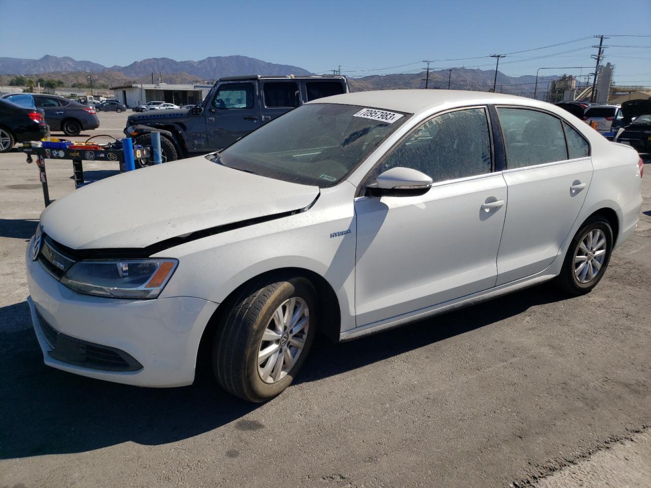 Изображение 1 2013 VOLKSWAGEN JETTA HYBRID 2013 с VIN 3VW637AJ4DM289689
