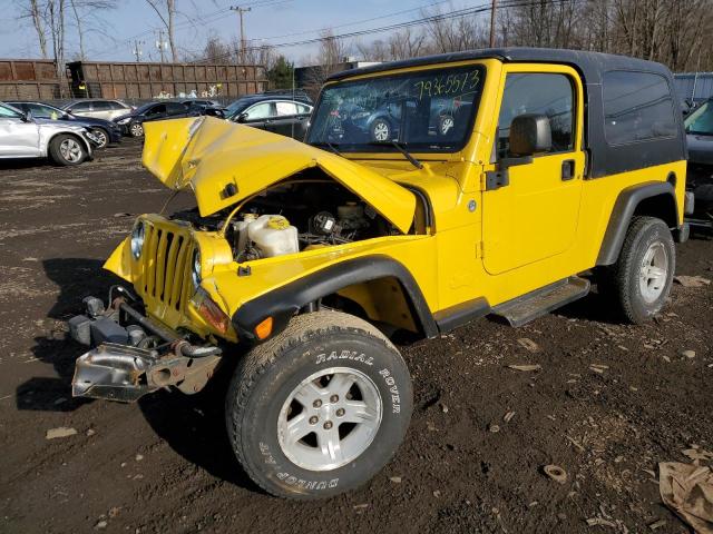 Image 1 of 2006 JEEP WRANGLER / TJ UNLIMITED 2006 with VIN 1J4FA44S56P717983