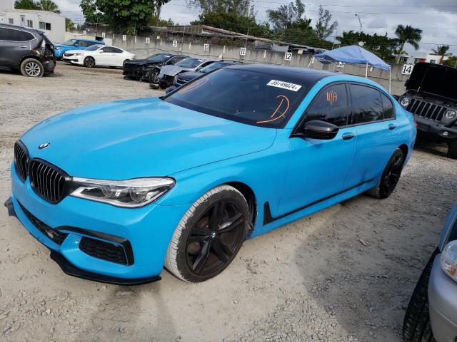 Image 1 of 2017 BMW 750 I 2017 with VIN WBA7F0C34HGM22159