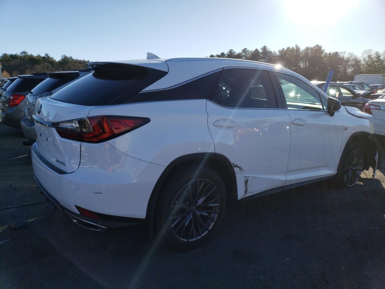 Image 3 of 2022 LEXUS RX 350 F-SPORT 2022 with VIN 2T2SZMDA0NC344770