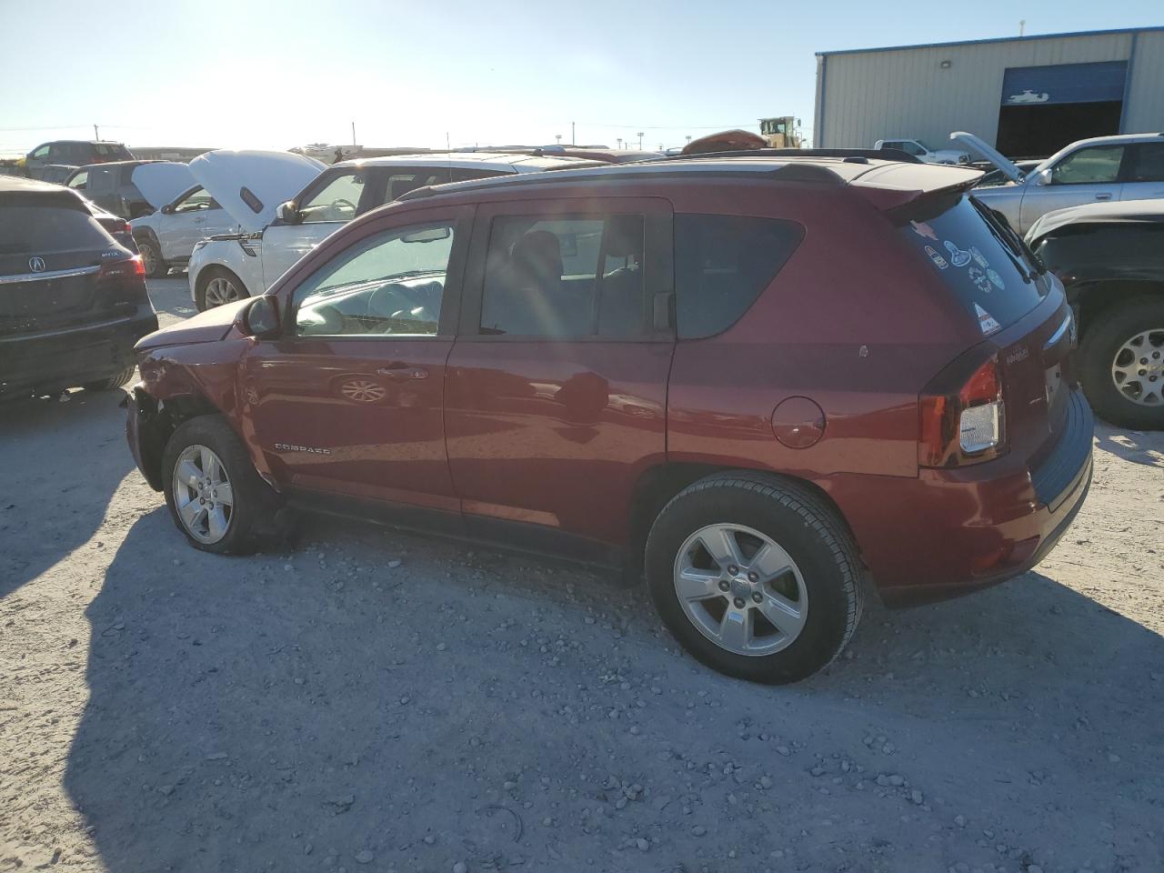 Image 2 of 2016 JEEP COMPASS LATITUDE 2016 with VIN 1C4NJCEA1GD715314