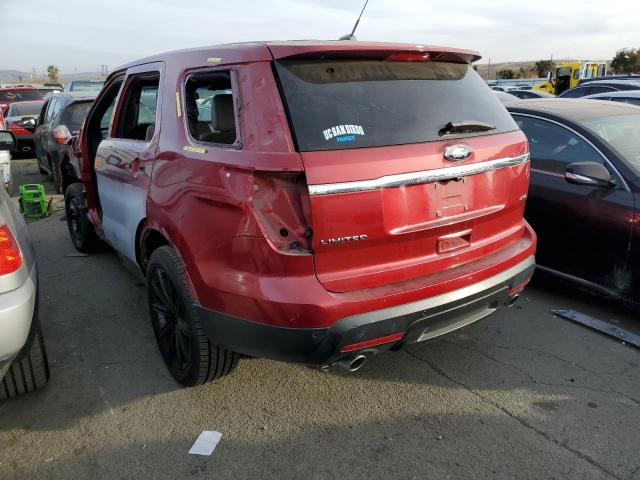 Image 2 of 2015 FORD EXPLORER LIMITED 2015 with VIN 1FM5K8F8XFGA10705