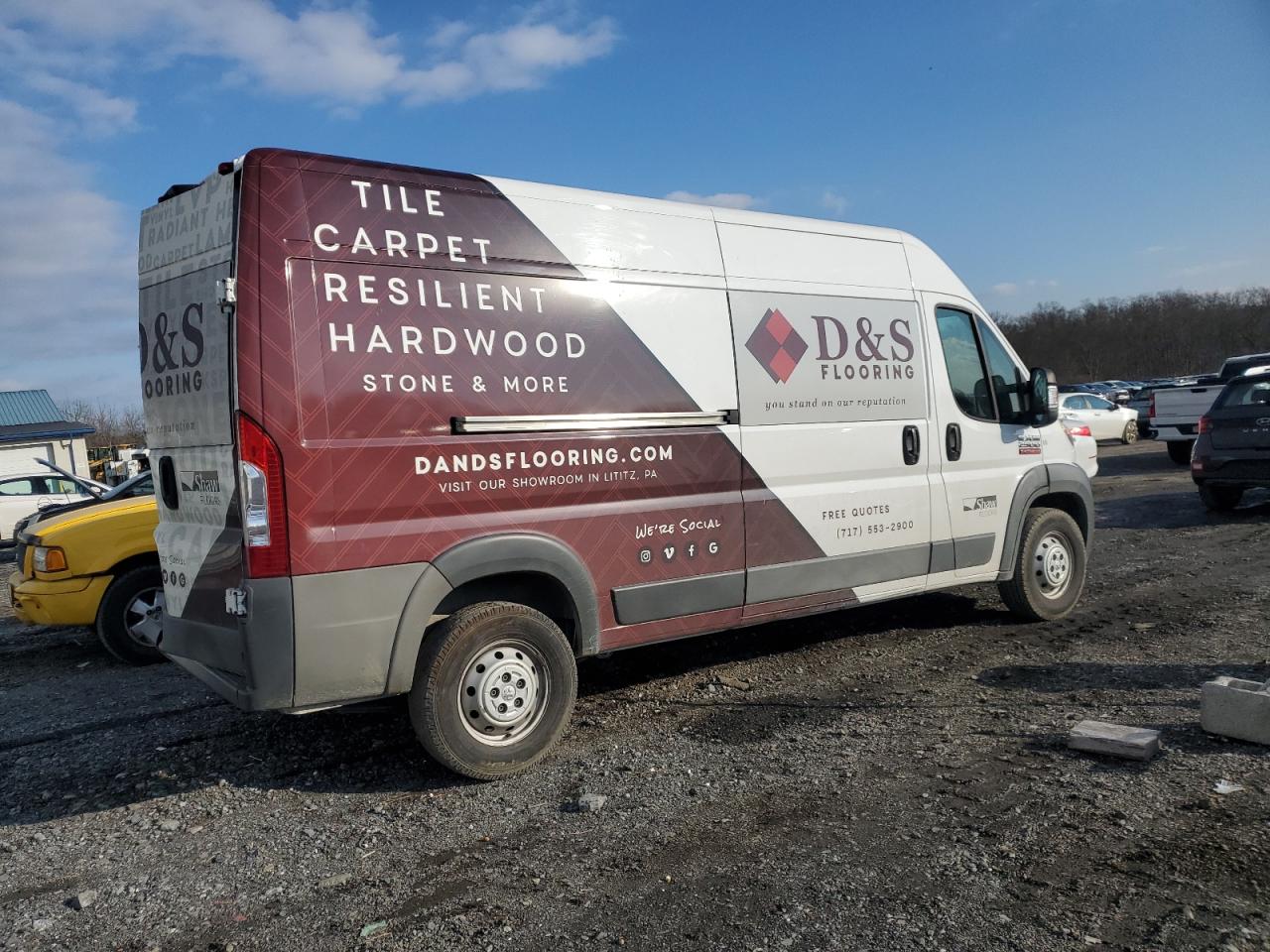 Image 3 of 2017 RAM PROMASTER 2500 2500 HIGH 2017 with VIN 3C6TRVDG0HE530812