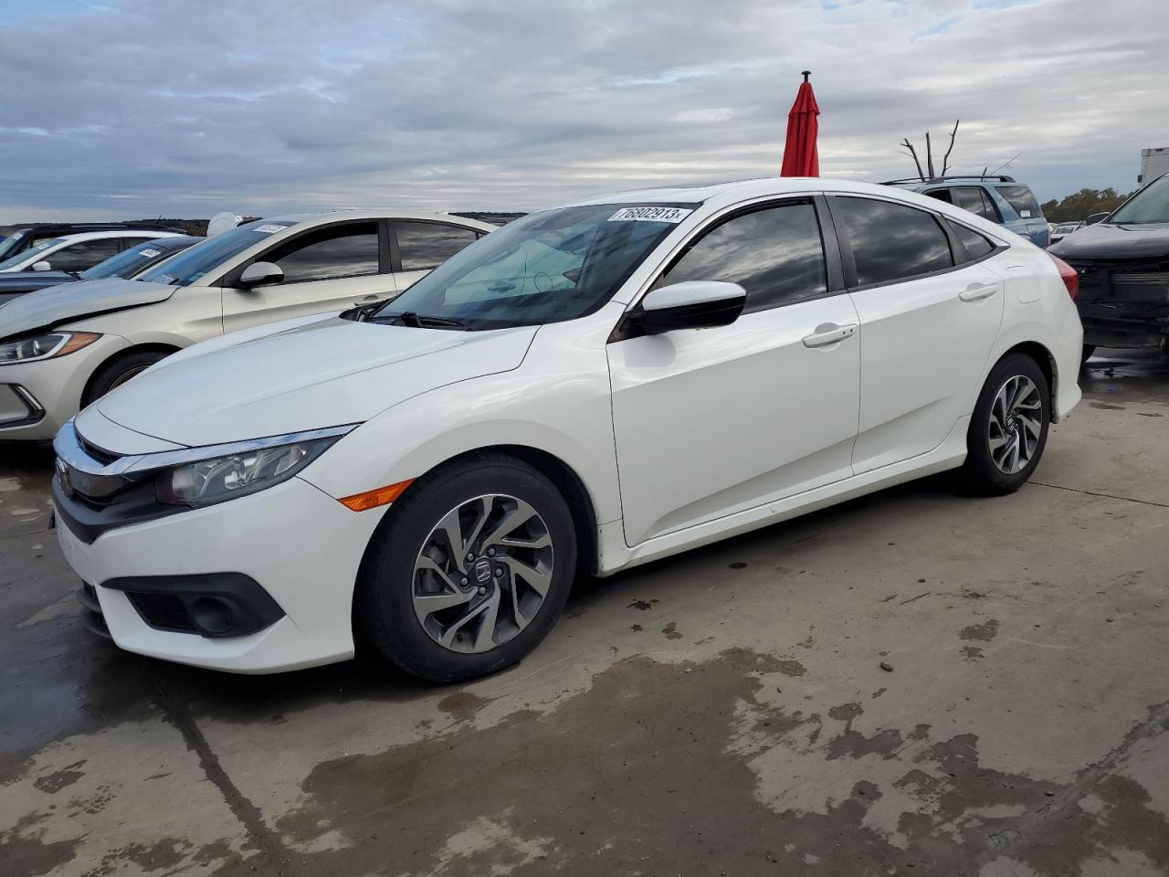 Image 1 of 2017 HONDA CIVIC EX 2017 with VIN 2HGFC2F80HH503630