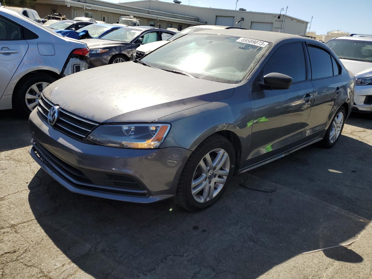 Image 1 of 2015 VOLKSWAGEN JETTA BASE 2015 with VIN 3VW2K7AJ0FM201600