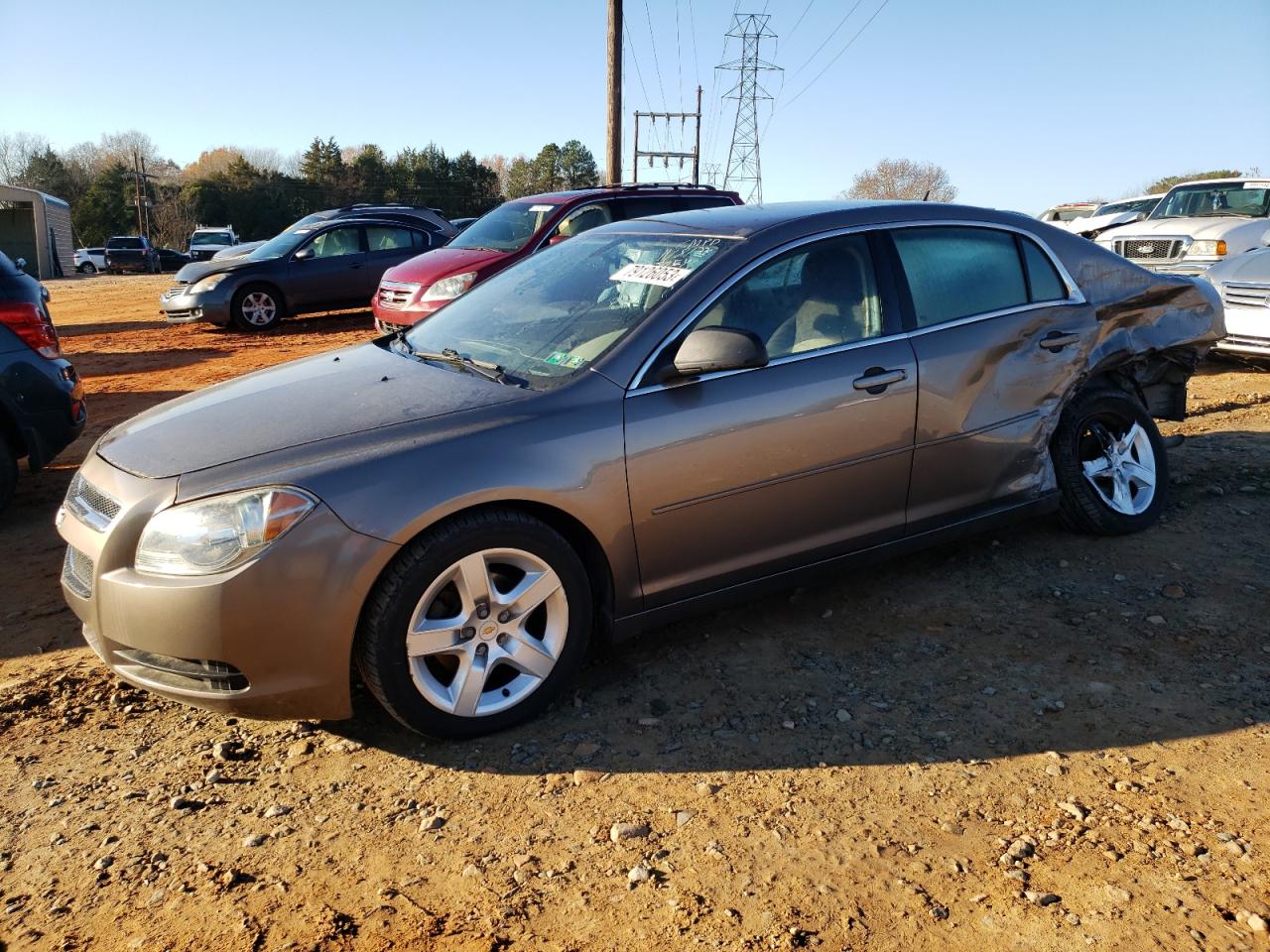 Image 1 of 2011 CHEVROLET MALIBU LS 2011 with VIN 1G1ZB5E10BF247317