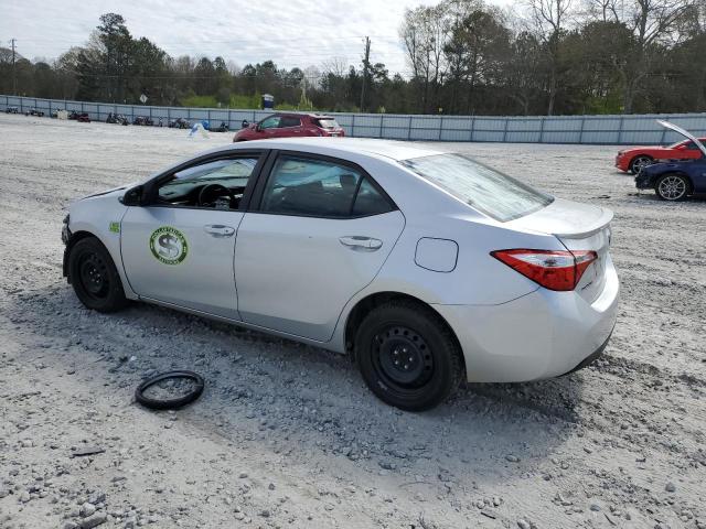 Изображение 2 2014 TOYOTA COROLLA L 2014 с VIN 5YFBURHE7EP103415