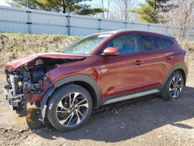 Image 1 of 2020 HYUNDAI TUCSON LIMITED 2020 with VIN KM8J3CAL8LU182111