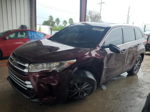 Изображение 1 2019 TOYOTA HIGHLANDER SE 2019 с VIN 5TDKZRFH1KS324235