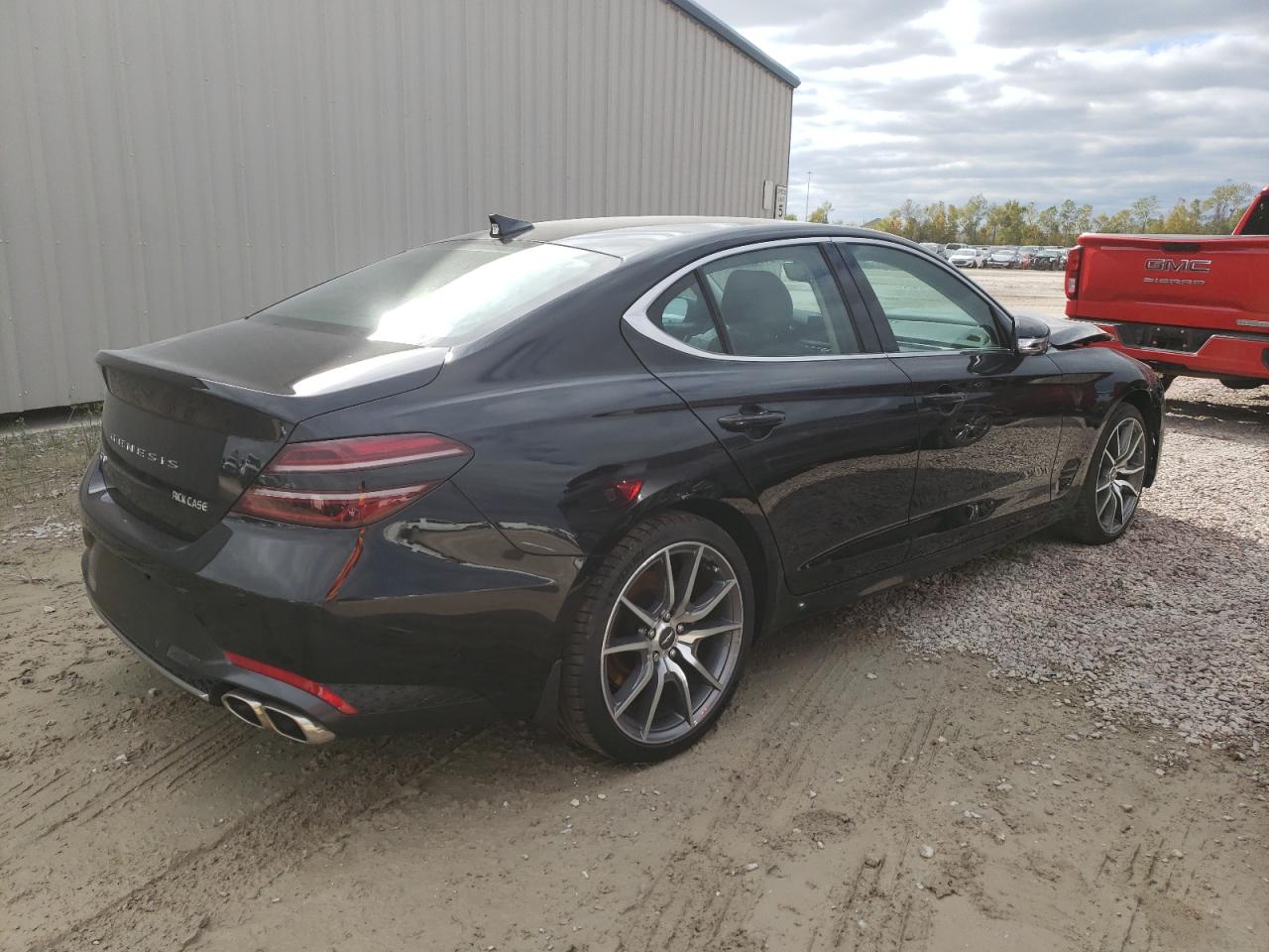 Image 3 of 2023 GENESIS G70 BASE 2023 with VIN KMTG34TA9PU116187