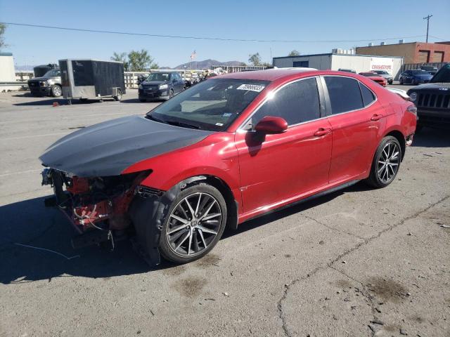 Image 1 of 2021 TOYOTA CAMRY SE 2021 with VIN 4T1G11AK6MU418221
