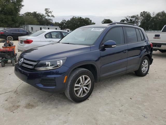 Image 1 of 2016 VOLKSWAGEN TIGUAN S 2016 with VIN WVGAV7AX1GW585670