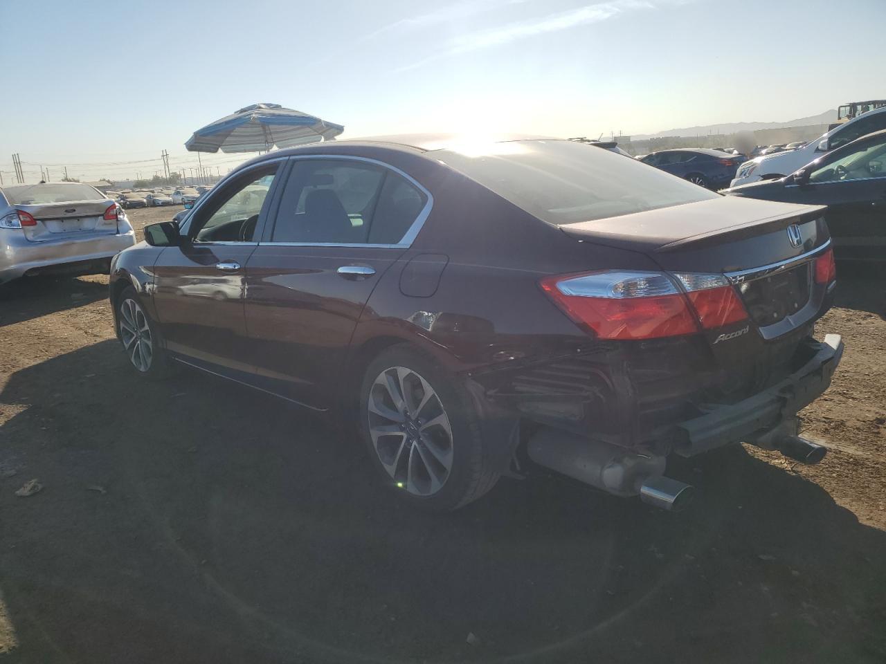 Image 2 of 2014 HONDA ACCORD SPORT 2014 with VIN 1HGCR2F58EA107821