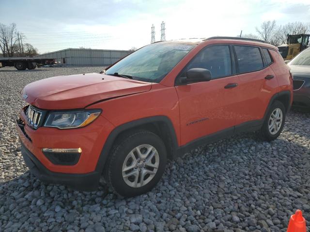 Image 1 of 2018 JEEP COMPASS SPORT 2018 with VIN 3C4NJCAB4JT123955