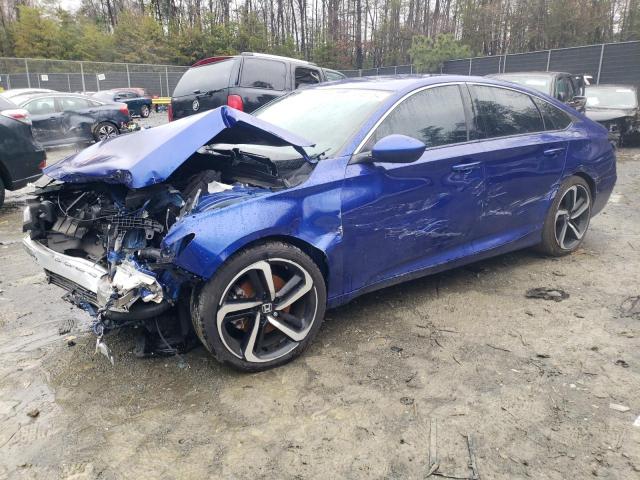 Image 1 of 2018 HONDA ACCORD SPORT 2018 with VIN 1HGCV1F35JA193474