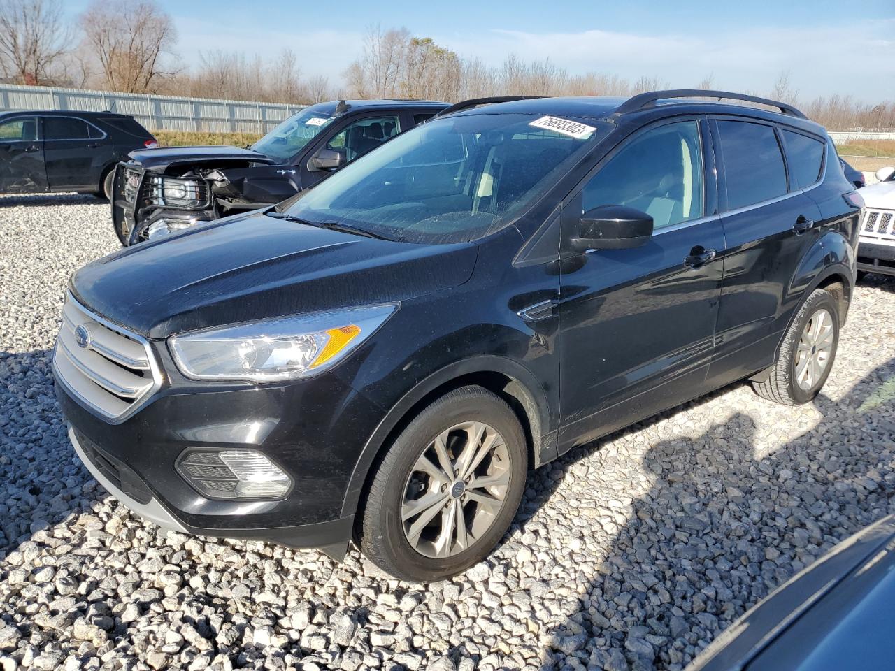 Image 1 of 2018 FORD ESCAPE SE 2018 with VIN 1FMCU9GD7JUC36665
