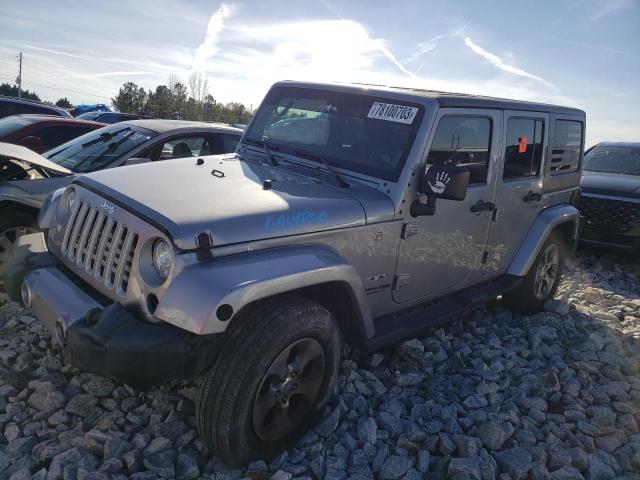 Image 1 of 2018 JEEP WRANGLER UNLIMITED SAHARA 2018 with VIN 1C4HJWEG8JL922511