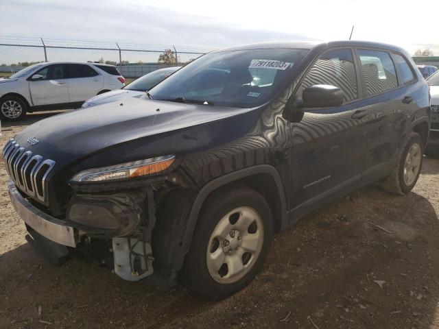 Image 1 of 2017 JEEP CHEROKEE SPORT 2017 with VIN 1C4PJLAB2HW669389