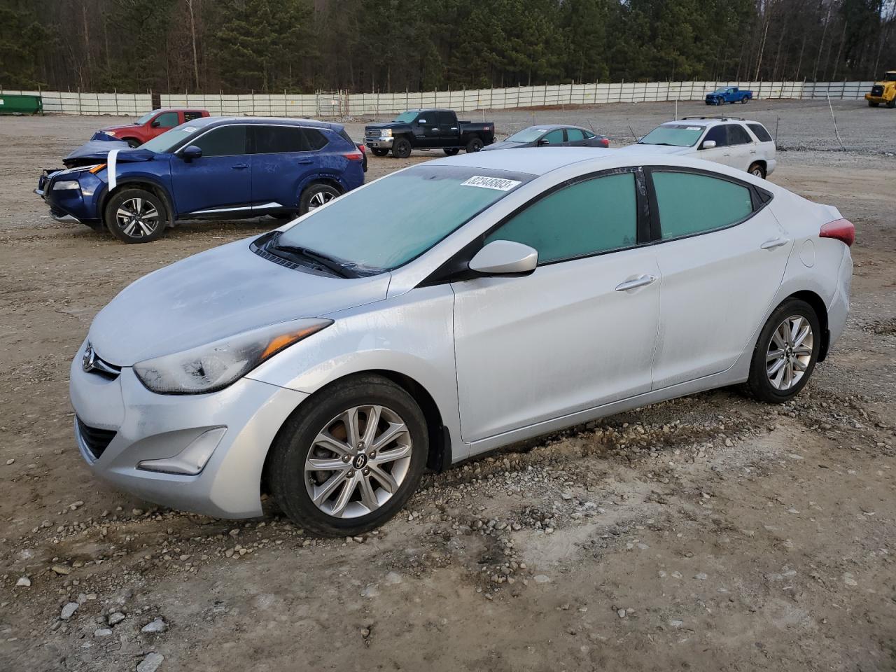 Obraz 1 z 2014 HYUNDAI ELANTRA SE 2014 z VIN 5NPDH4AE7EH477711