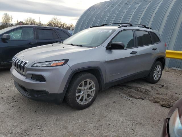 Image 1 of 2016 JEEP CHEROKEE SPORT 2016 with VIN 1C4PJLAB8GW376286