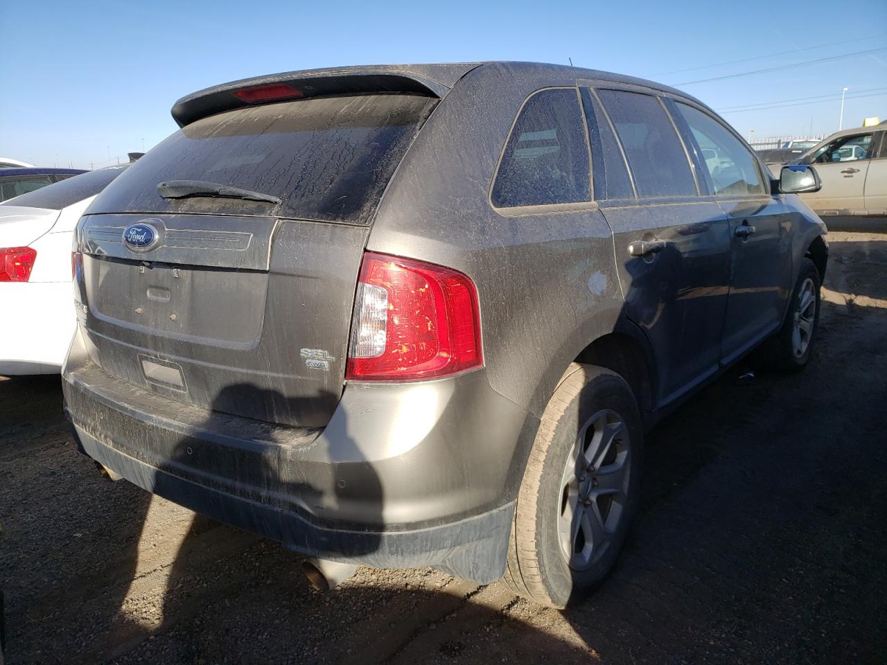 Image 3 of 2014 FORD EDGE SEL 2014 with VIN 2FMDK4JC1EBB15929