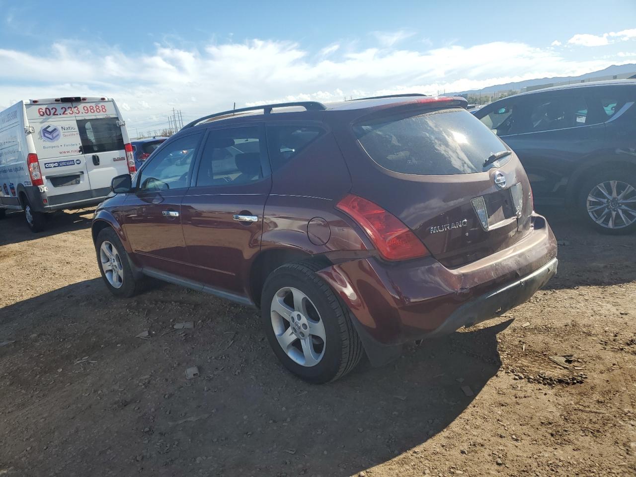 Изображение 2 2005 NISSAN MURANO SL 2005 с VIN JN8AZ08T65W325253
