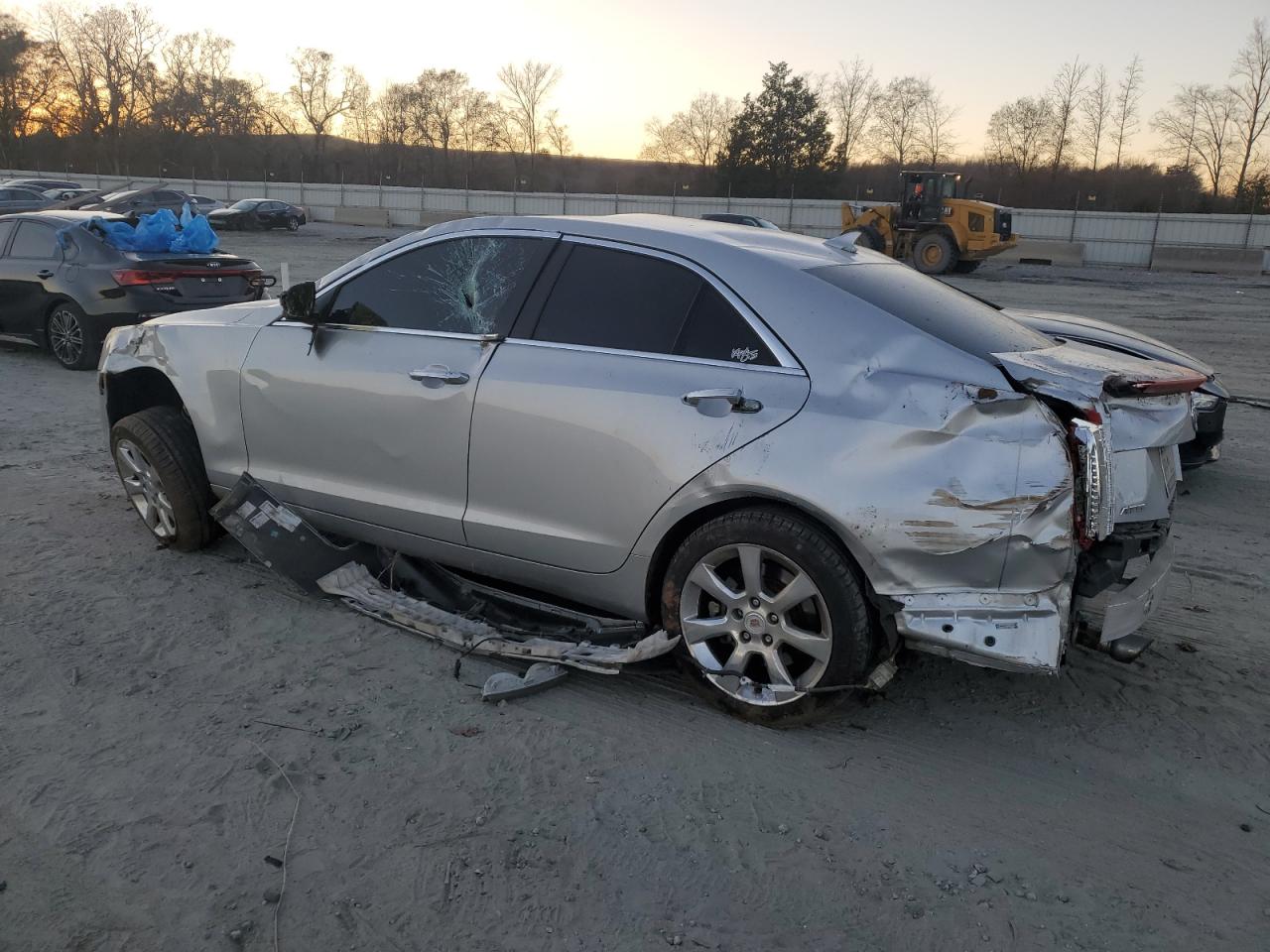 Image 2 of 2013 CADILLAC ATS LUXURY 2013 with VIN 1G6AB5S37D0134001