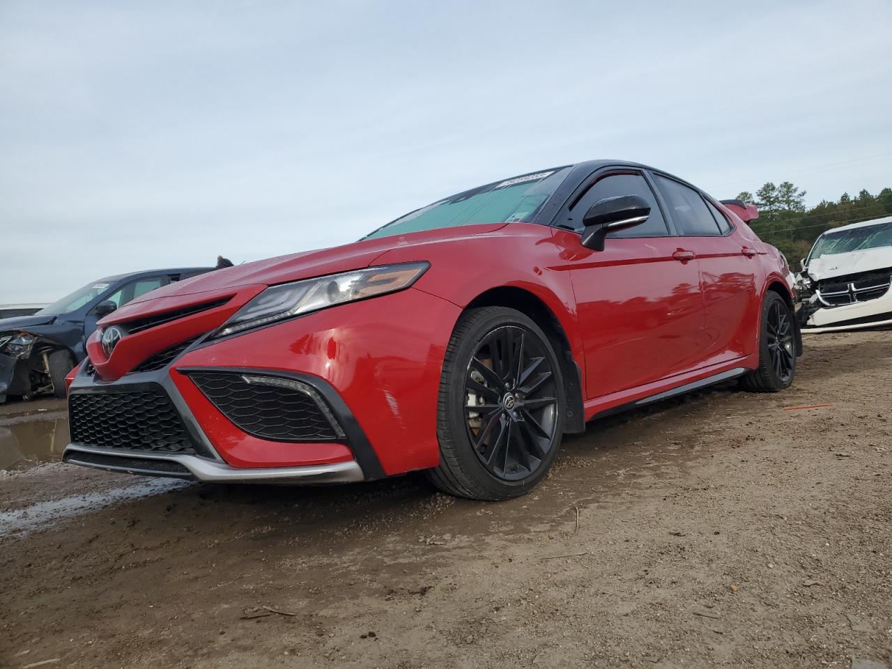 Image 1 of 2022 TOYOTA CAMRY XSE 2022 with VIN 4T1K61AK2NU035986