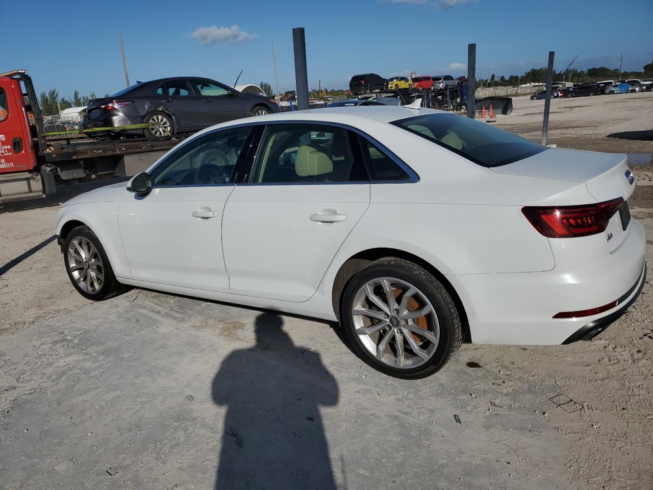 Image 2 of 2019 AUDI A4 PREMIUM 2019 with VIN WAUGMAF49KA036847