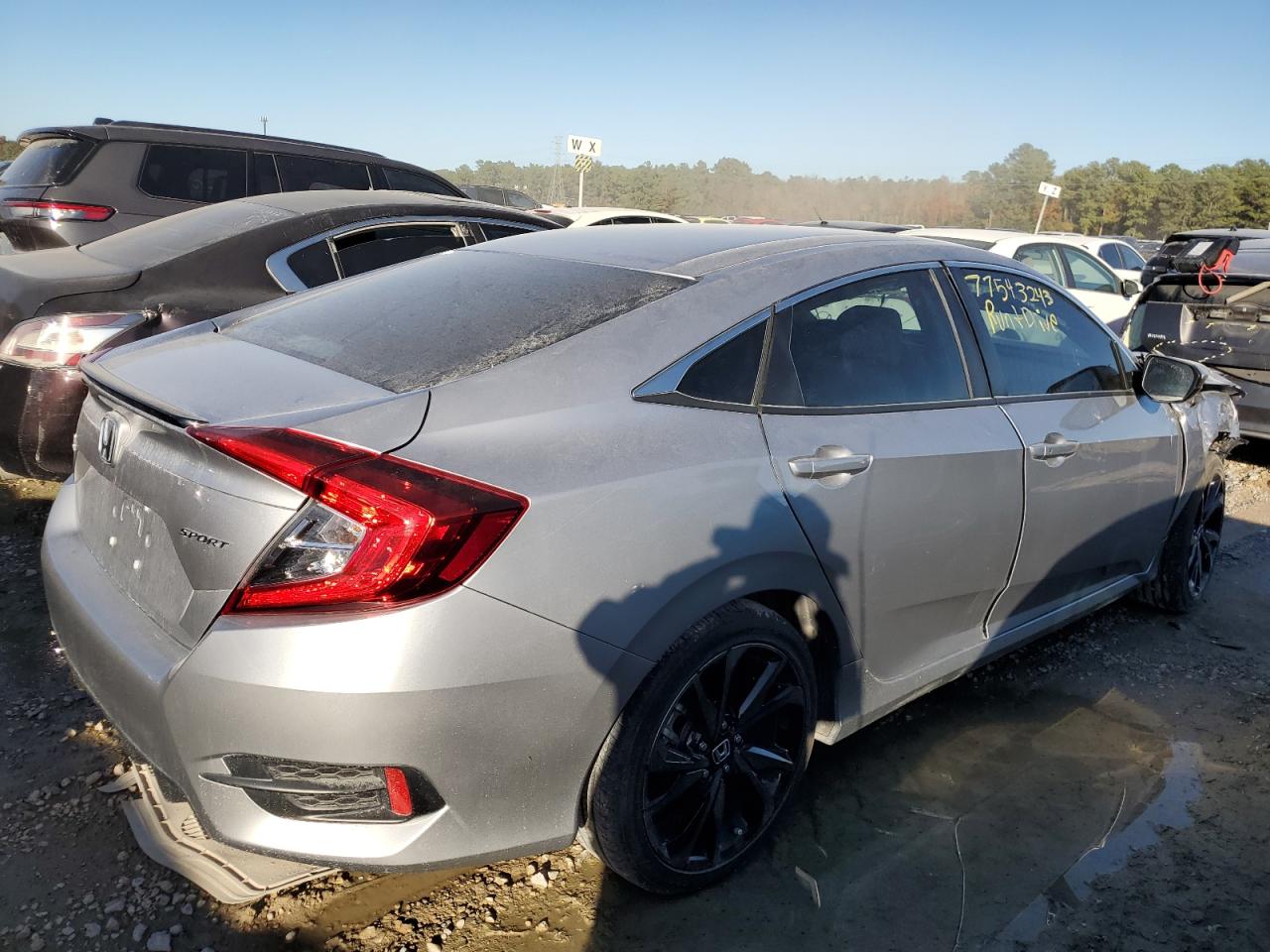 Image 3 of 2021 HONDA CIVIC SPORT 2021 with VIN 2HGFC2F81MH548361