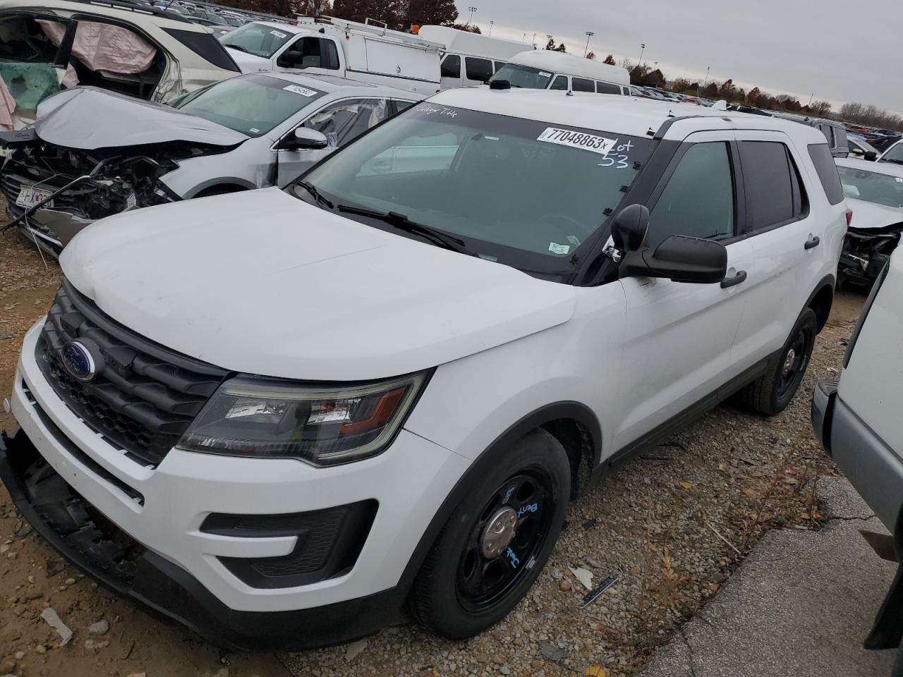 Obraz 1 z 2017 FORD EXPLORER POLICE INTERCEPTOR 2017 z VIN 1FM5K8ARXHGC63221
