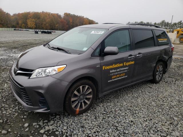 Image 1 of 2020 TOYOTA SIENNA LE 2020 with VIN 5TDJZ3DC9LS251455