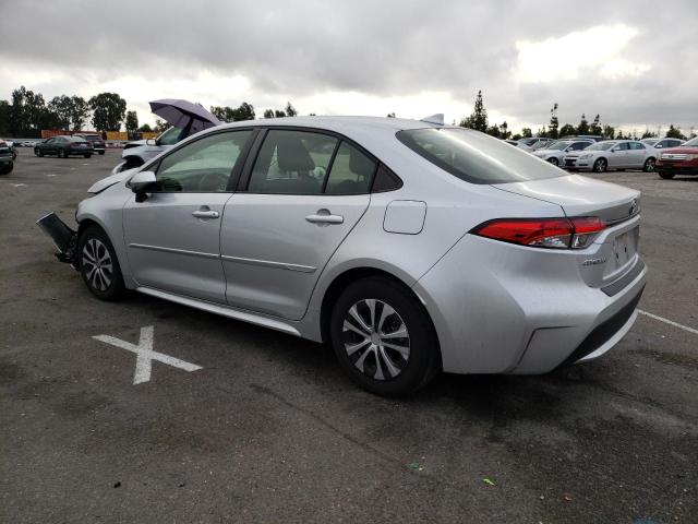 Image 2 of 2022 TOYOTA COROLLA LE 2022 with VIN JTDEAMDE9NJ041695