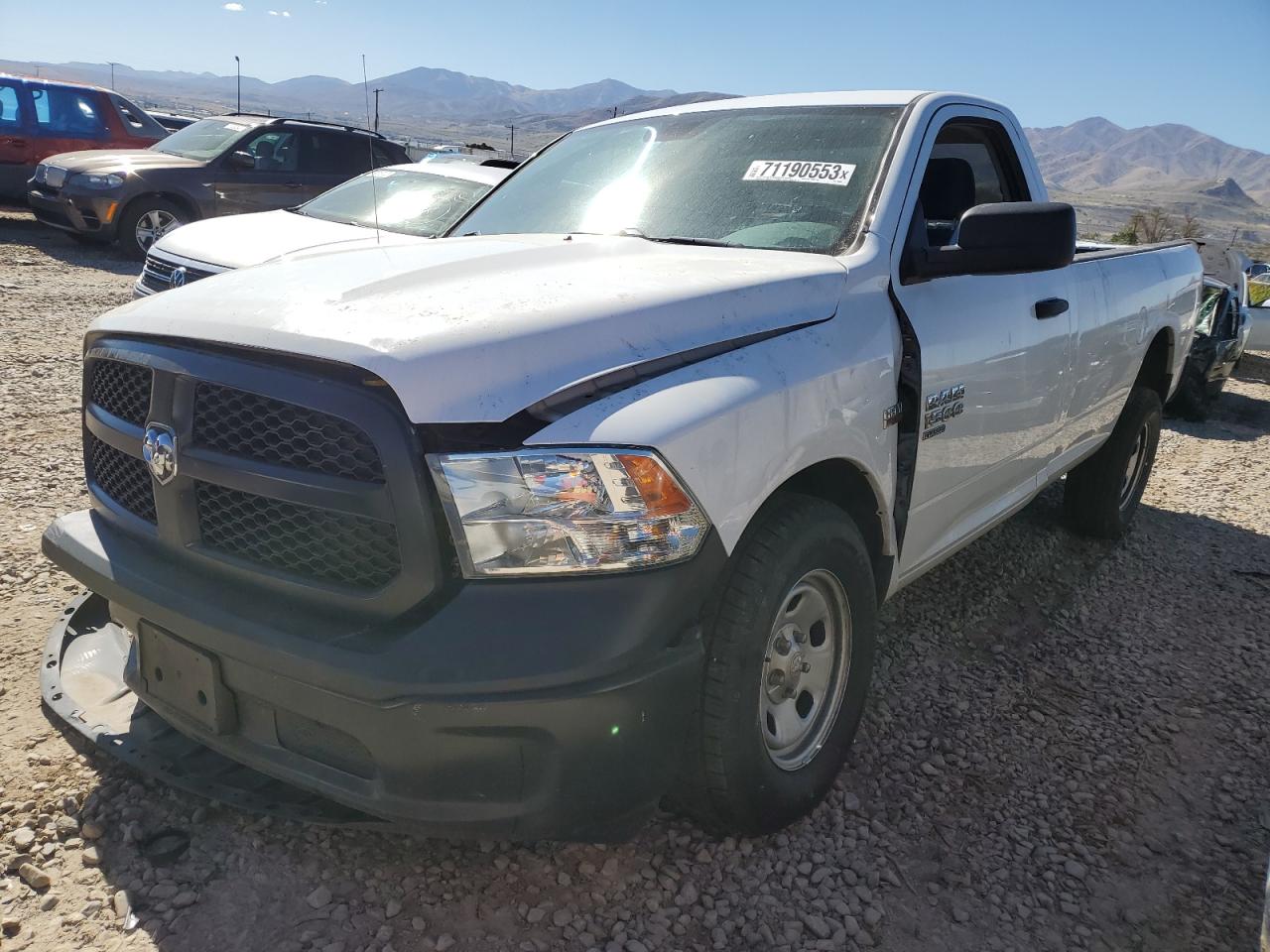Image 1 of 2019 RAM 1500 CLASSIC TRADESMAN 2019 with VIN 3C6JR7DT7KG508009
