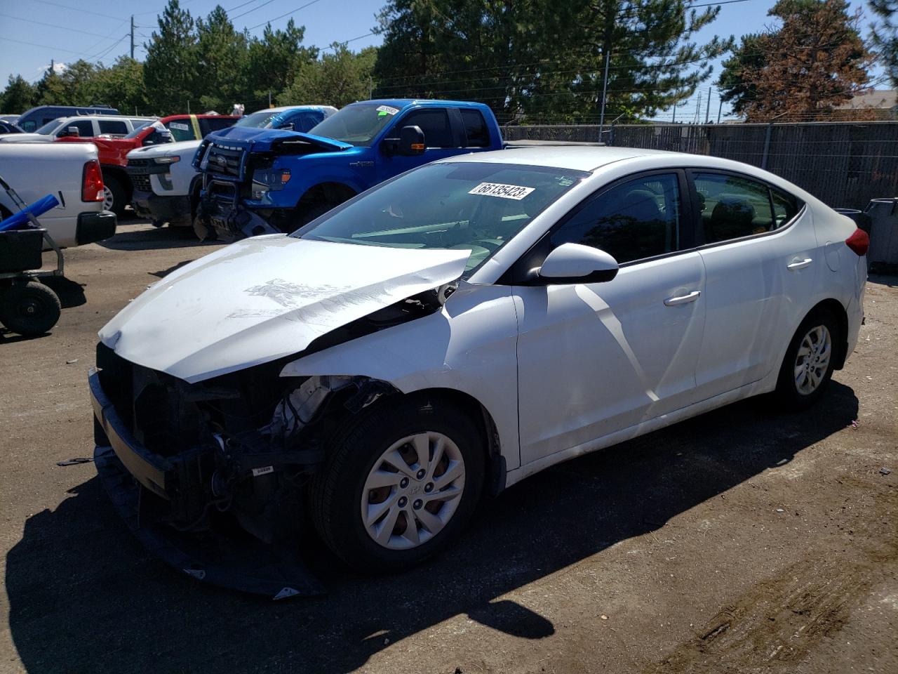 Изображение 1 Hyundai Elantra Se 2018 с VIN 5NPD74LFXJH342368