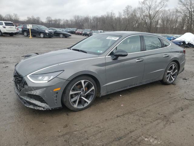Image 1 of 2022 HYUNDAI SONATA SEL PLUS 2022 with VIN KMHL44J26NA243141
