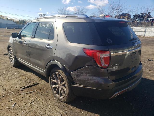 Image 2 of 2017 FORD EXPLORER LIMITED 2017 with VIN 1FM5K8F89HGC06783