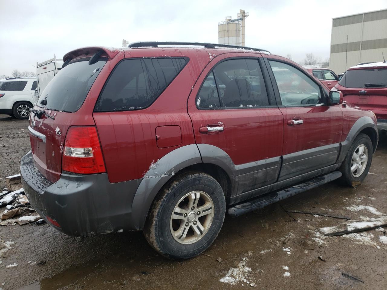 Image 3 of 2008 KIA SORENTO EX 2008 with VIN KNDJC736885796869