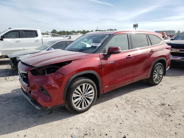 Obraz 1 z Toyota Highlander Hybrid Platinum 2020 z VIN 5TDEBRCH7LS012248