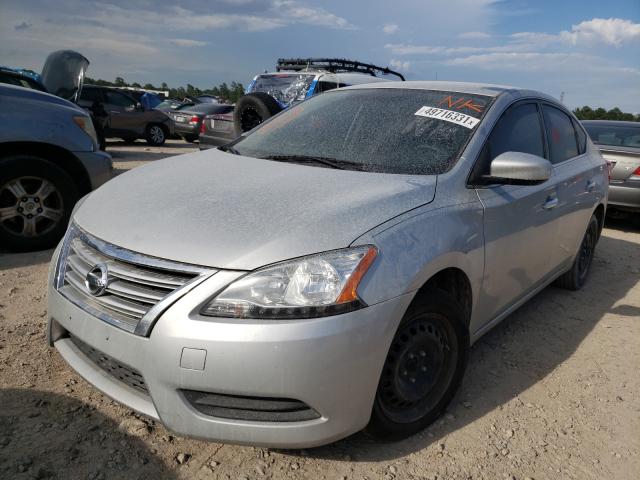 Image 2 of 2015 NISSAN SENTRA S 2015 with VIN 3N1AB7AP9FY246064