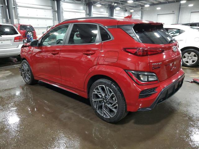 Obraz 2 z 2022 HYUNDAI KONA N LINE 2022 z VIN KM8K3CA33NU836116