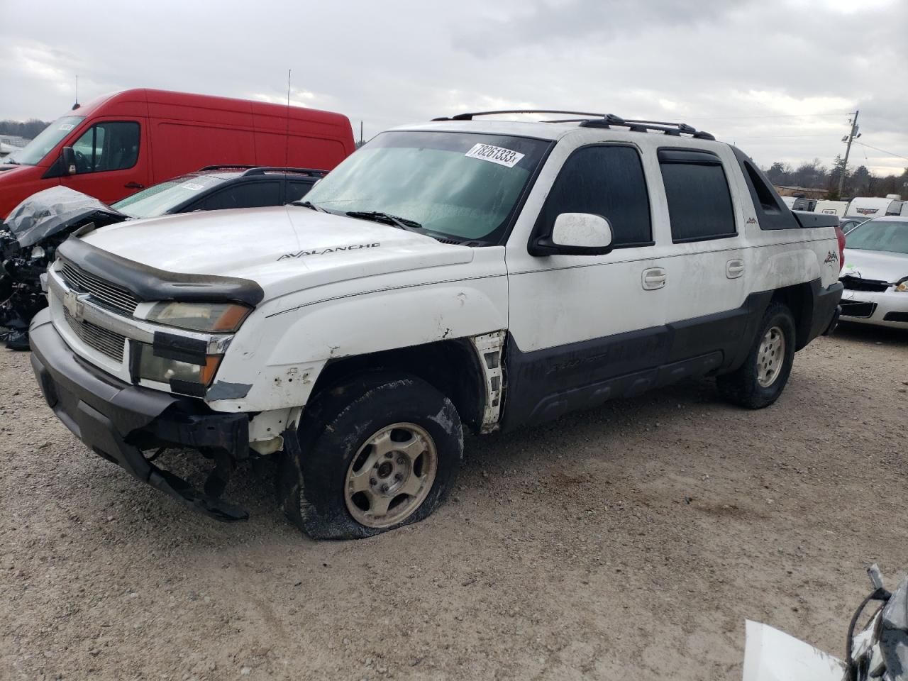 Obraz 1 z 2003 CHEVROLET AVALANCHE K1500 2003 z VIN 3GNEK13T03G158650