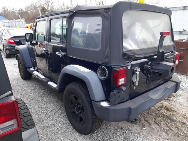 Image 2 of 2012 JEEP WRANGLER UNLIMITED SPORT 2012 with VIN 1C4BJWDG1CL163436