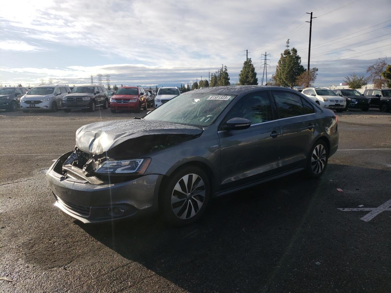Image 1 of 2013 VOLKSWAGEN JETTA HYBRID 2013 with VIN 3VW637AJ0DM263803