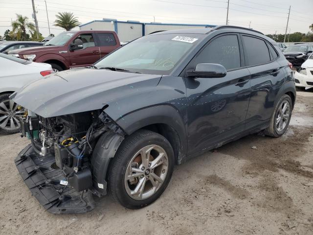 Image 1 of 2022 HYUNDAI KONA SEL 2022 with VIN KM8K32AB9NU764050
