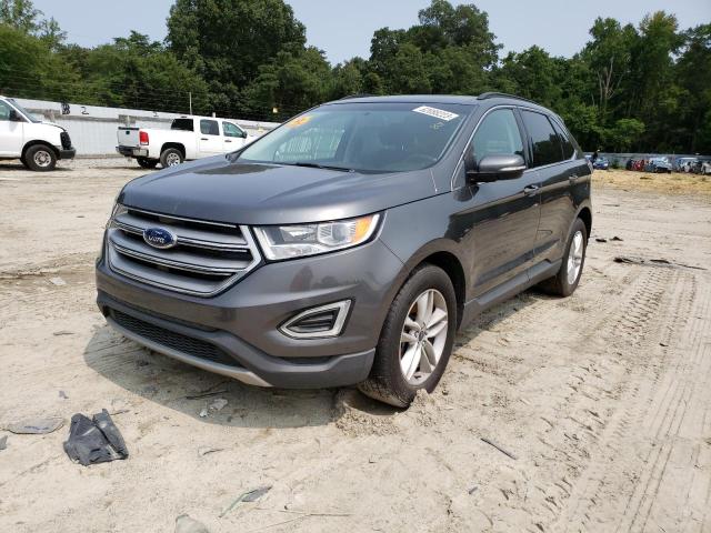 Image 1 of 2015 FORD EDGE SEL 2015 with VIN 2FMTK4J8XFBC05122