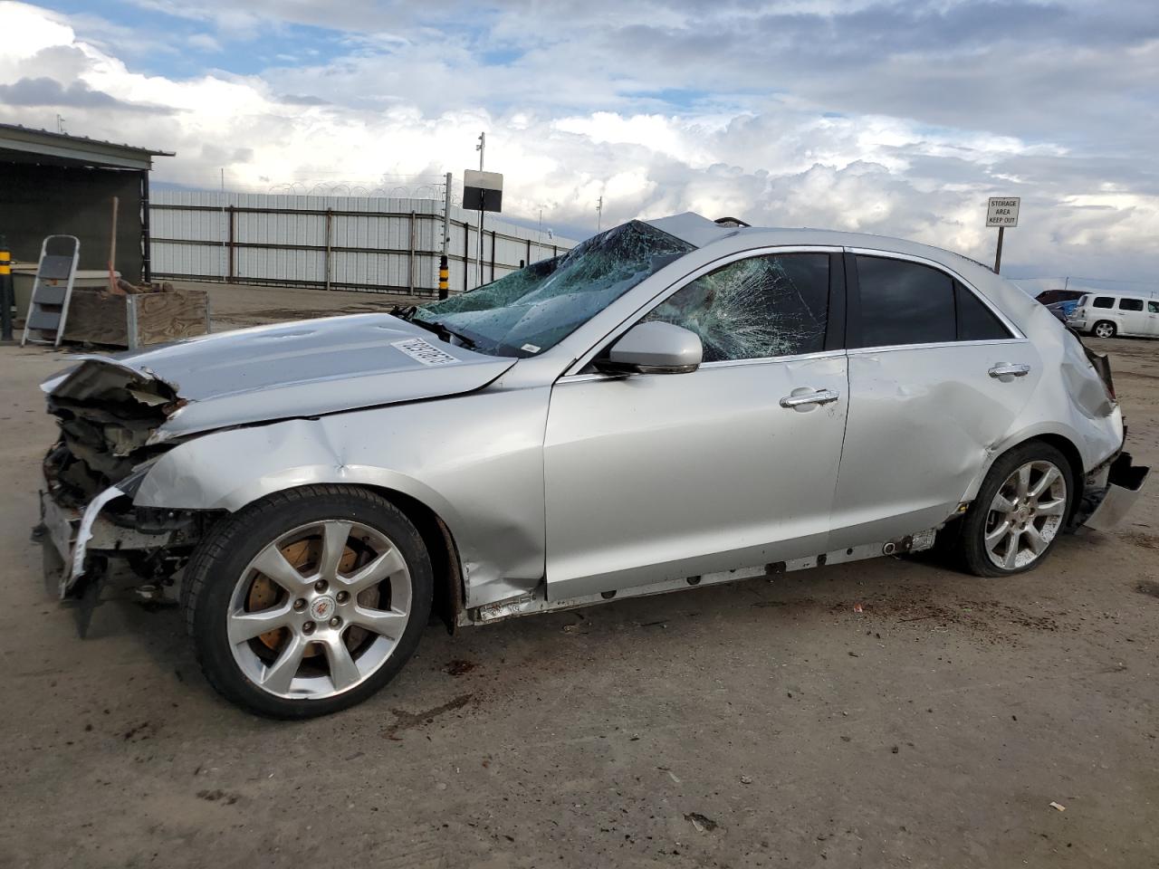 Image 1 of 2013 CADILLAC ATS LUXURY 2013 with VIN 1G6AH5S35D0122668