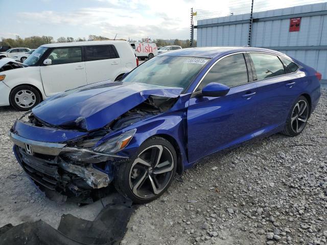 Image 1 of 2018 HONDA ACCORD SPORT 2018 with VIN 1HGCV1F32JA157595