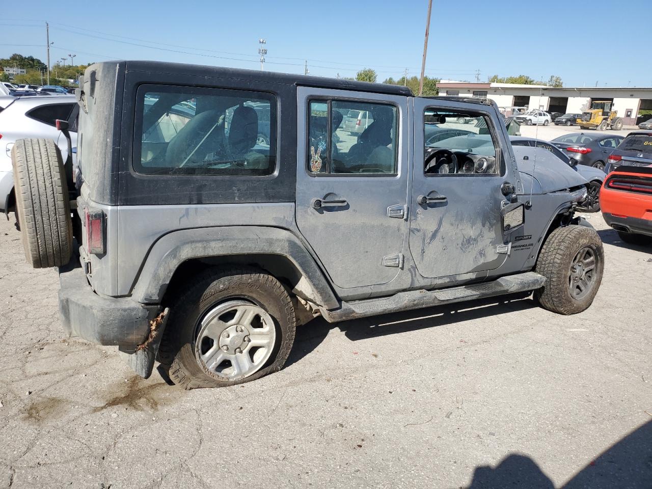 Изображение 3 2016 JEEP WRANGLER UNLIMITED SPORT 2016 с VIN 1C4BJWKG3GL156903
