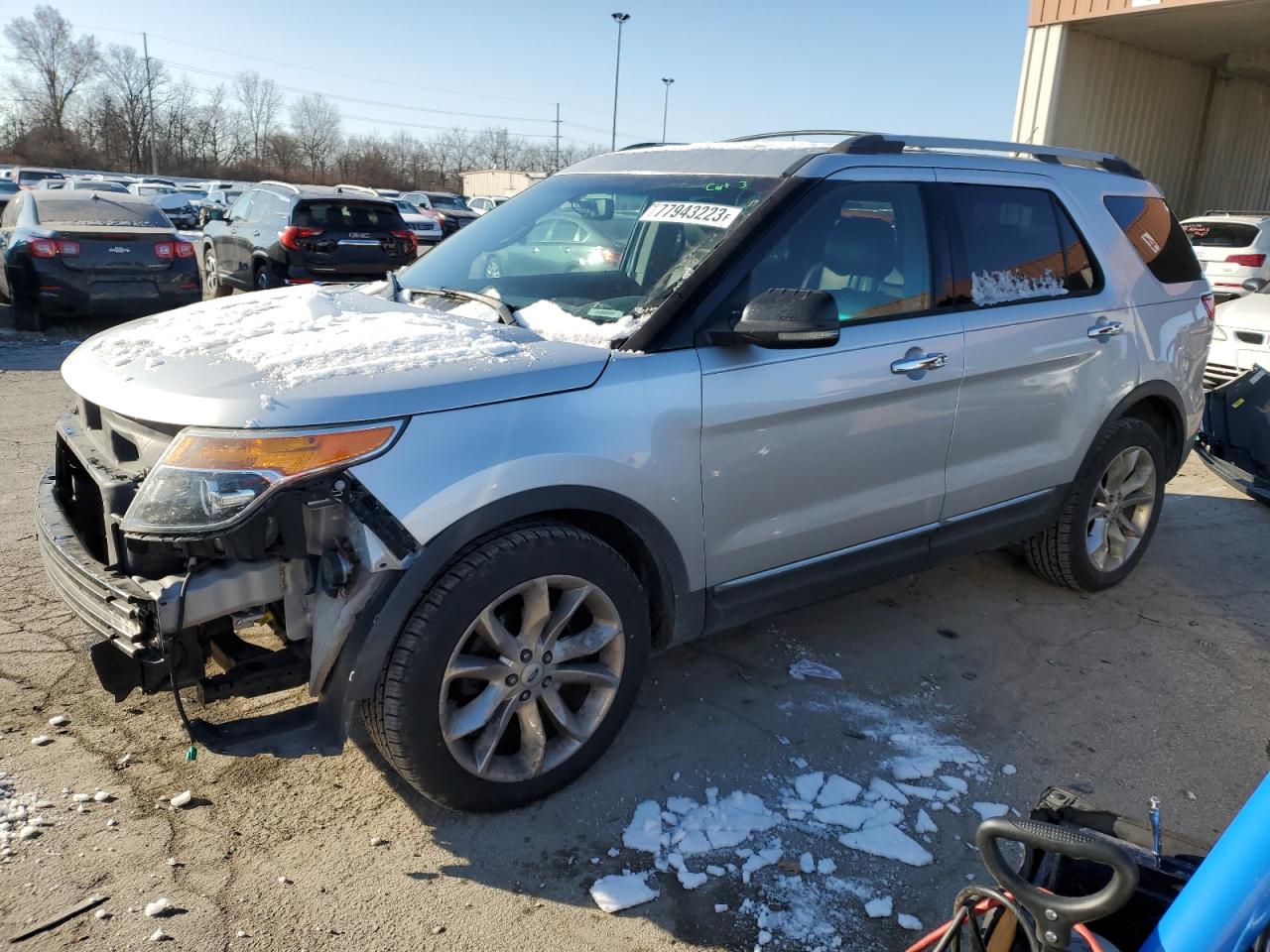 Image 1 of 2013 FORD EXPLORER XLT 2013 with VIN 1FM5K8D80DGA83470